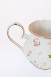 peony vintage creamer vase