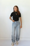 mode, krista knit top