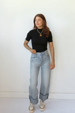 mode, krista knit top