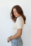 mode, krista knit top