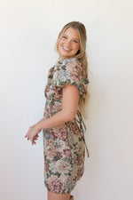 mode, floreana jacquard mini dress