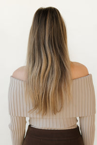 kam off the shoulder sweater