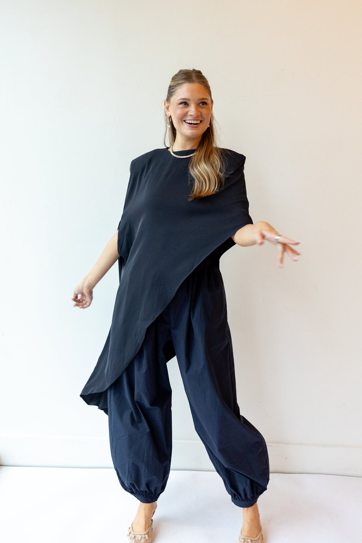 maris draped balloon pants