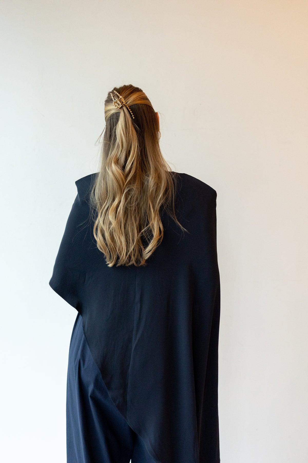 arielle oversized asymmetrical poncho
