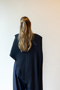 arielle oversized asymmetrical poncho