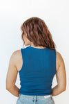 vale square neck top