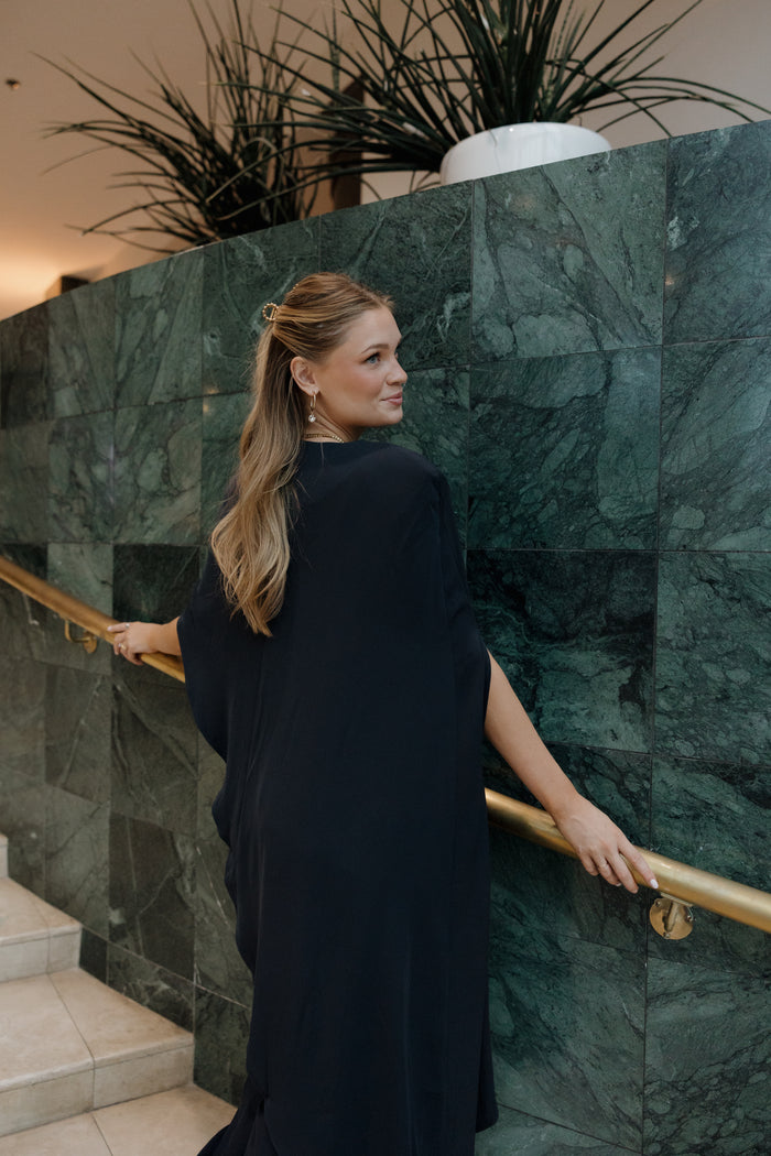 arielle oversized asymmetrical poncho
