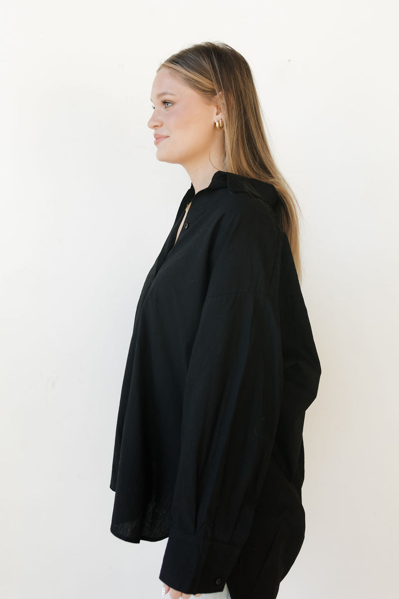 boyfriend oversized button up