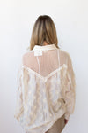 mode, nicole button down top