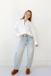 londyn basic button down