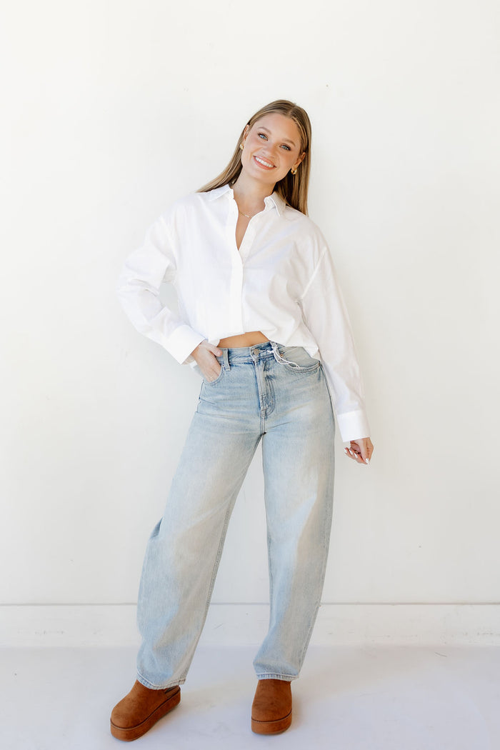 londyn basic button down