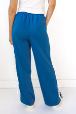 bow detailed track pants
