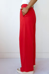 mode, wide leg sweat pants