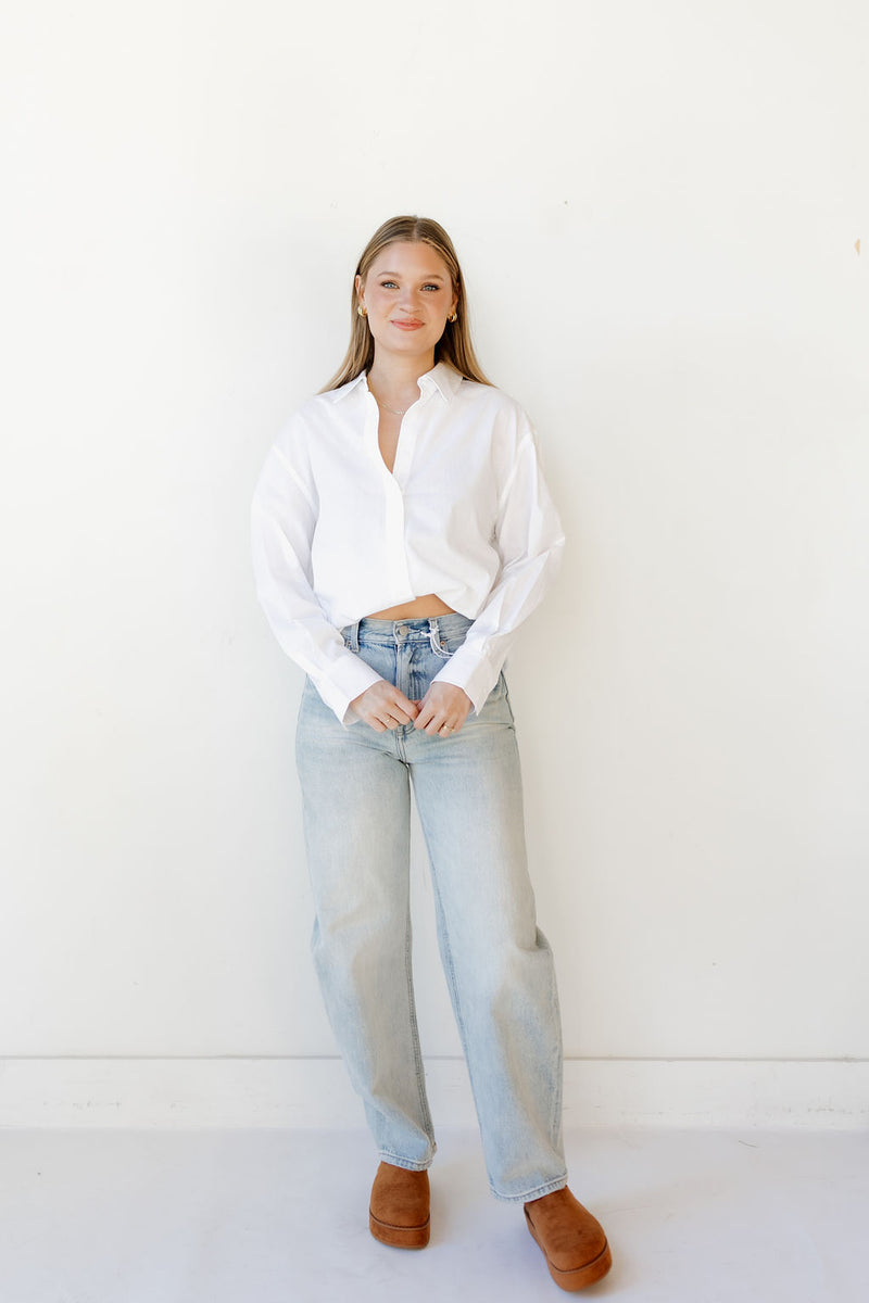 londyn basic button down
