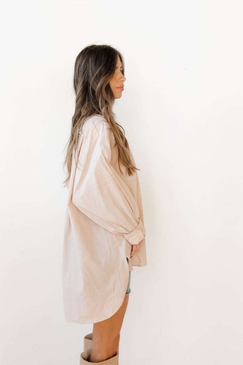 boyfriend oversized button up