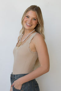 mode, arabella scalloped bodysuit