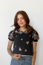 mode, sofia embroidery top