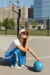 bow detailed track pants