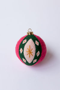 mode, holiday felt ornament