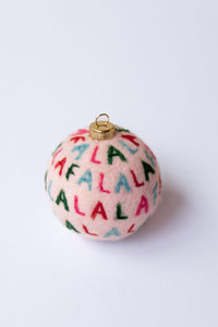 mode, holiday felt ornament