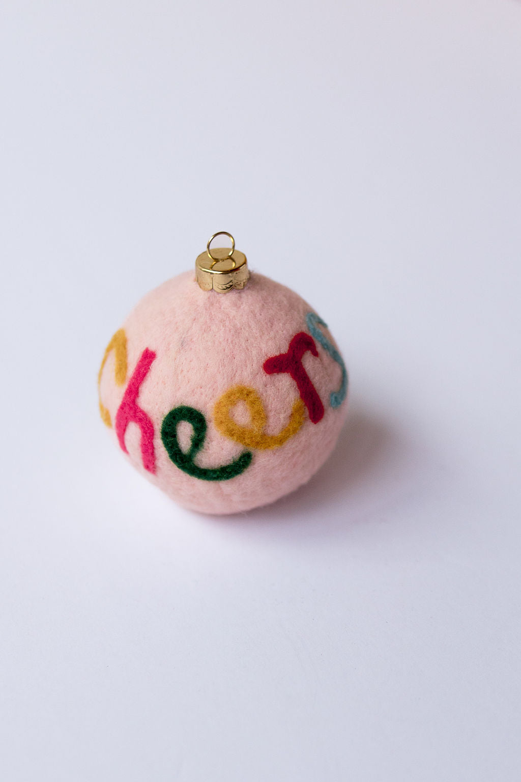 mode, holiday felt ornament