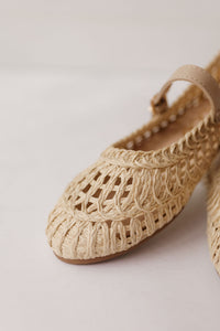 susan woven flats