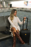 mode, autumn knit tunic