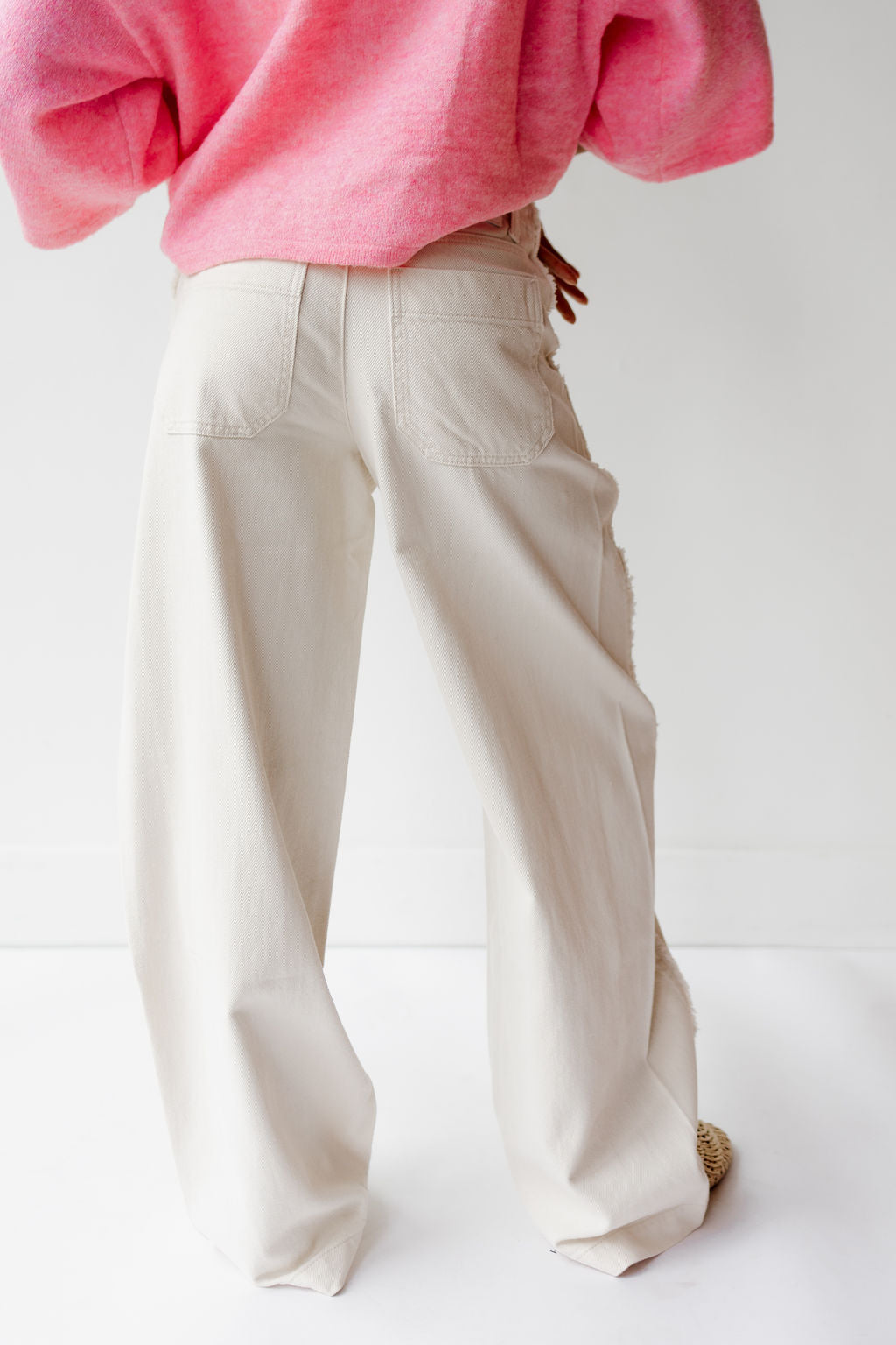 tessa frayed relaxed barrel