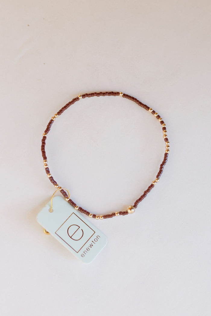 hope unwritten bracelet - chocolate