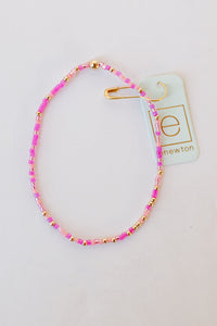hope unwritten bracelet - back to the fuchsia