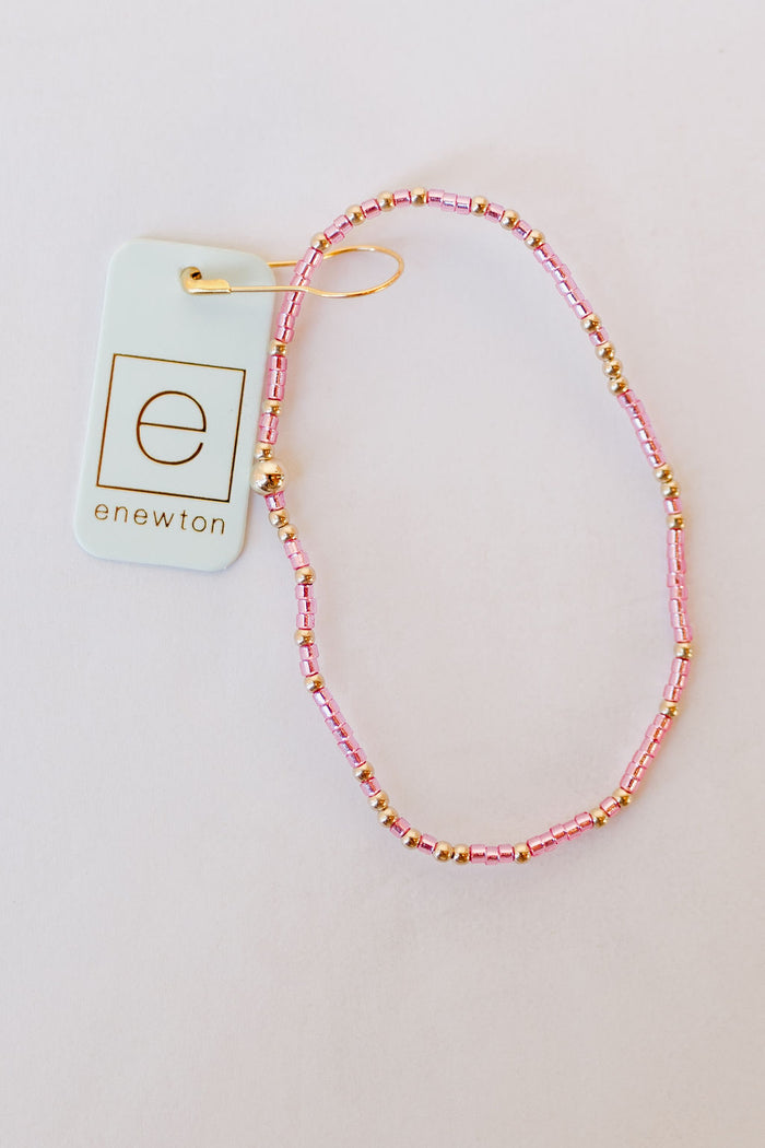 hope unwritten bracelet - pink metallic