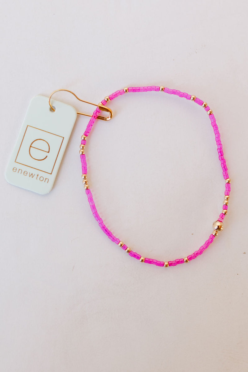 hope unwritten bracelet - fuchsia