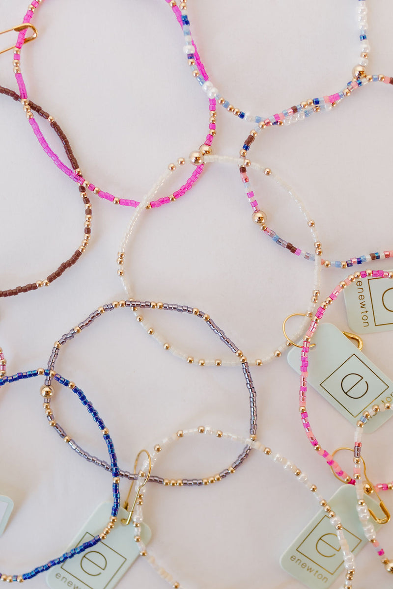 hope unwritten bracelet - chocolate