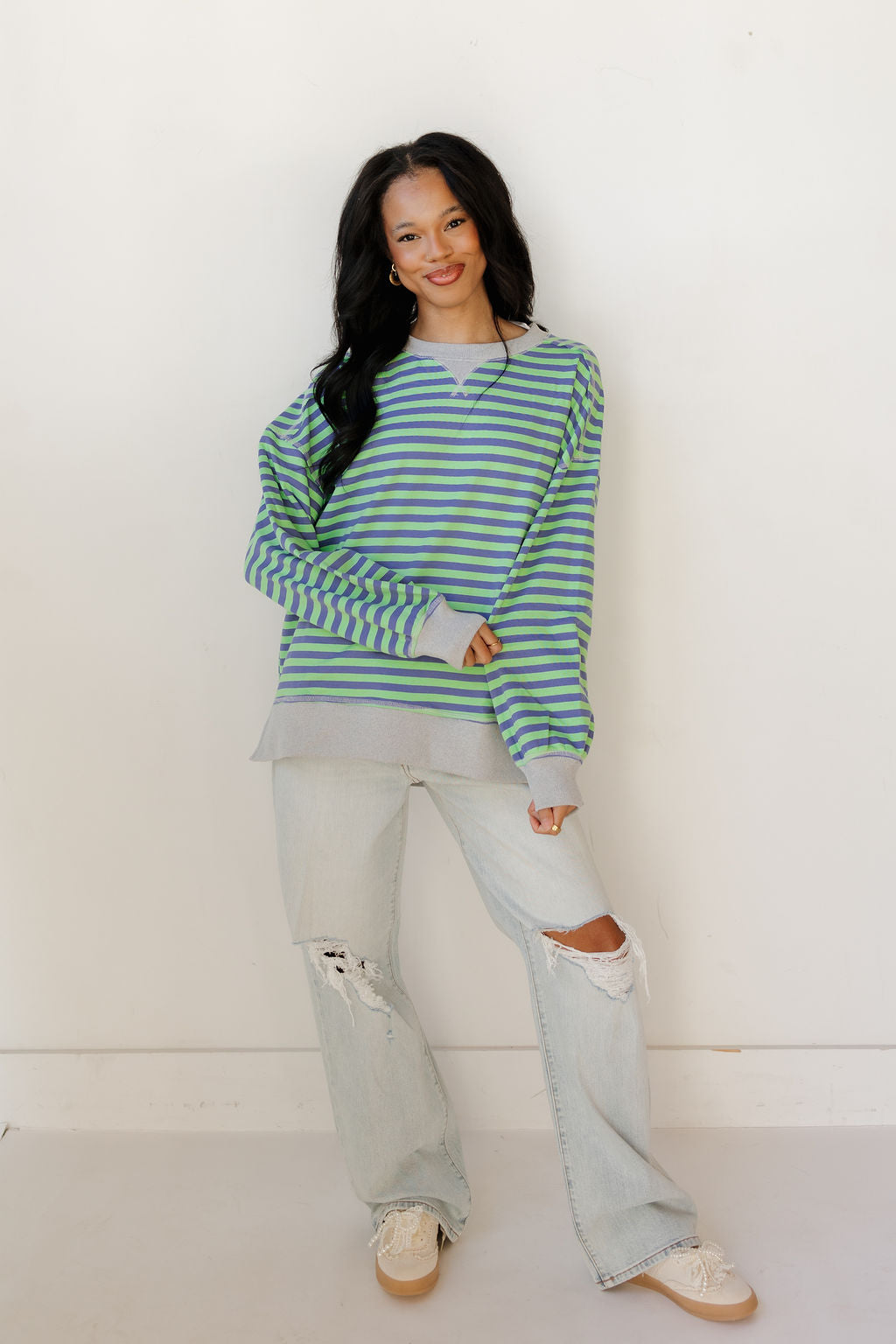 beckham striped long sleeve