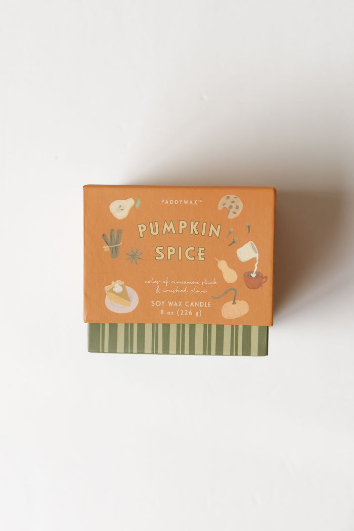 8 oz. bistro candle - pumpkin