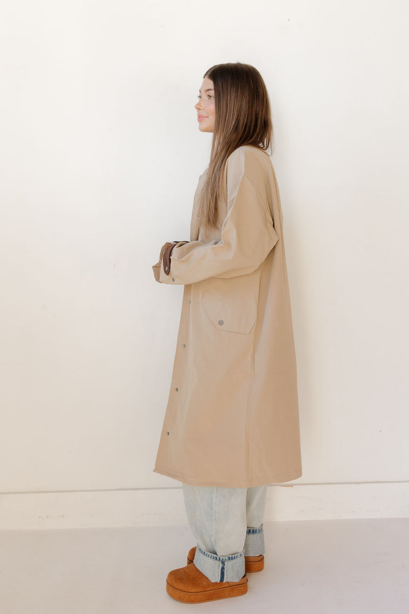jack button down trench