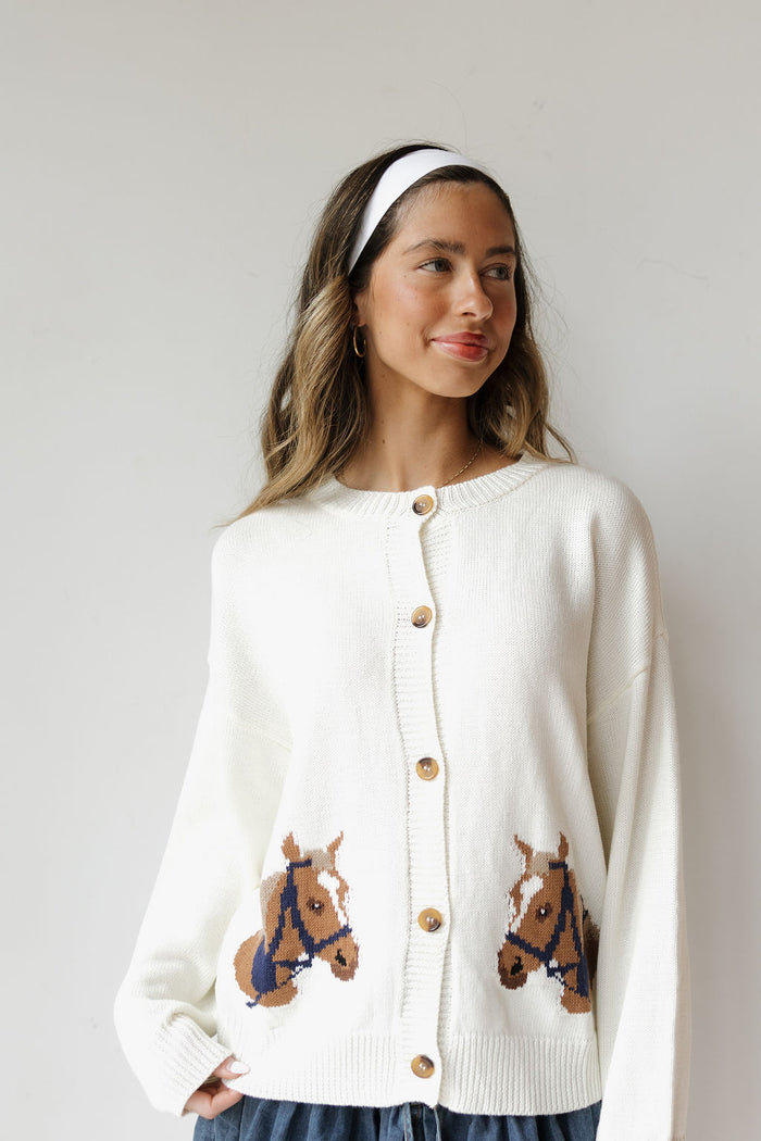 trotting in style sweater