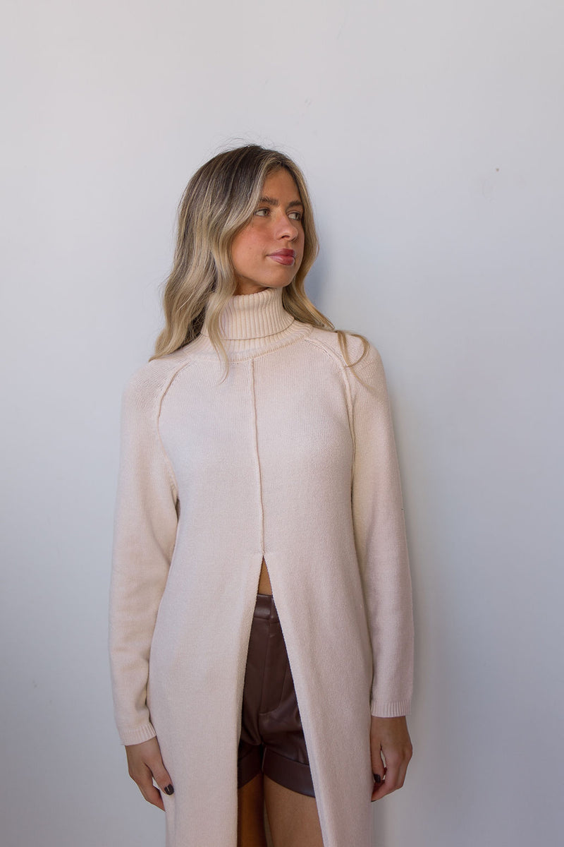 mode, autumn knit tunic