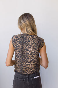 mode, roxy front tie vest