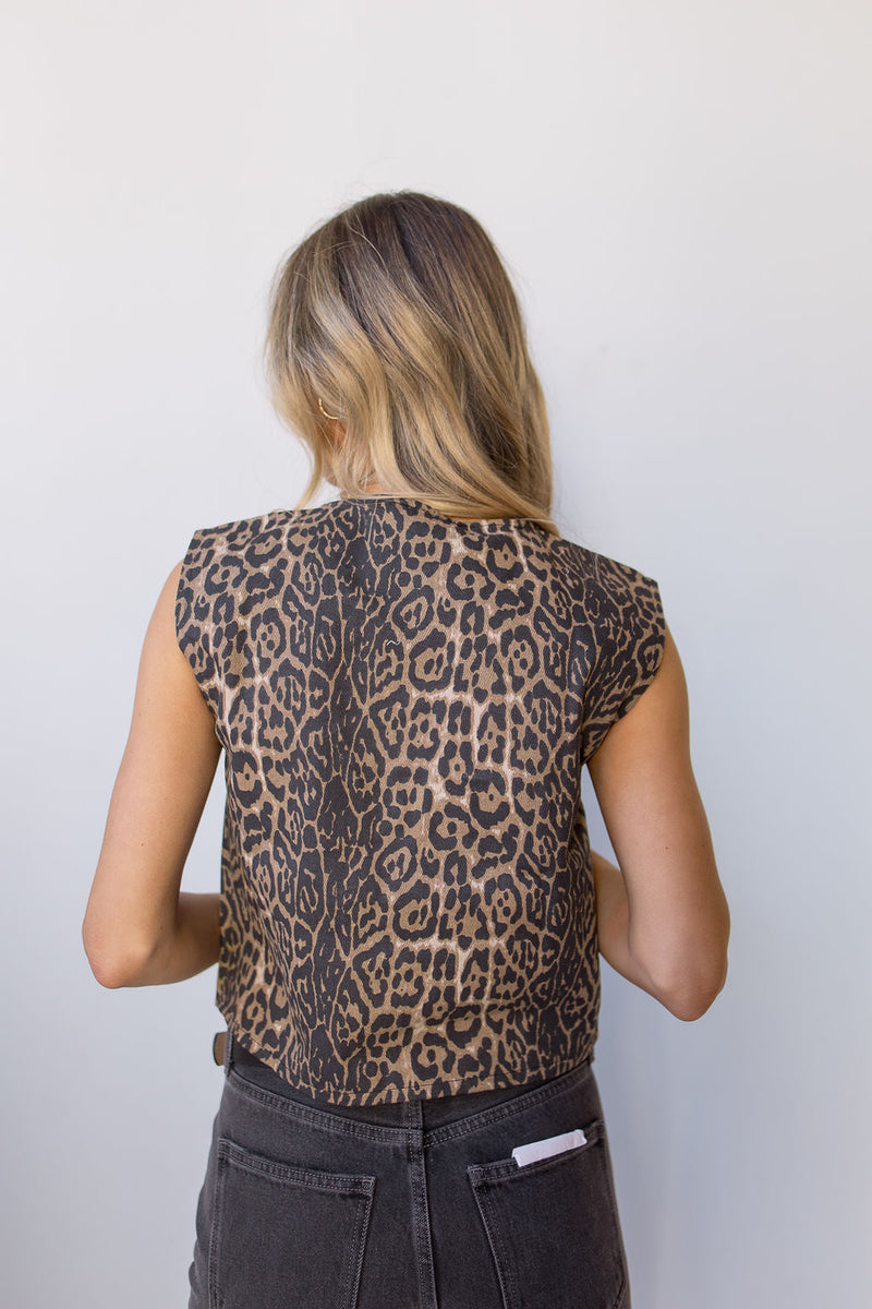 mode, roxy front tie vest