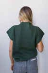 mode, kia cap sleeve sweater