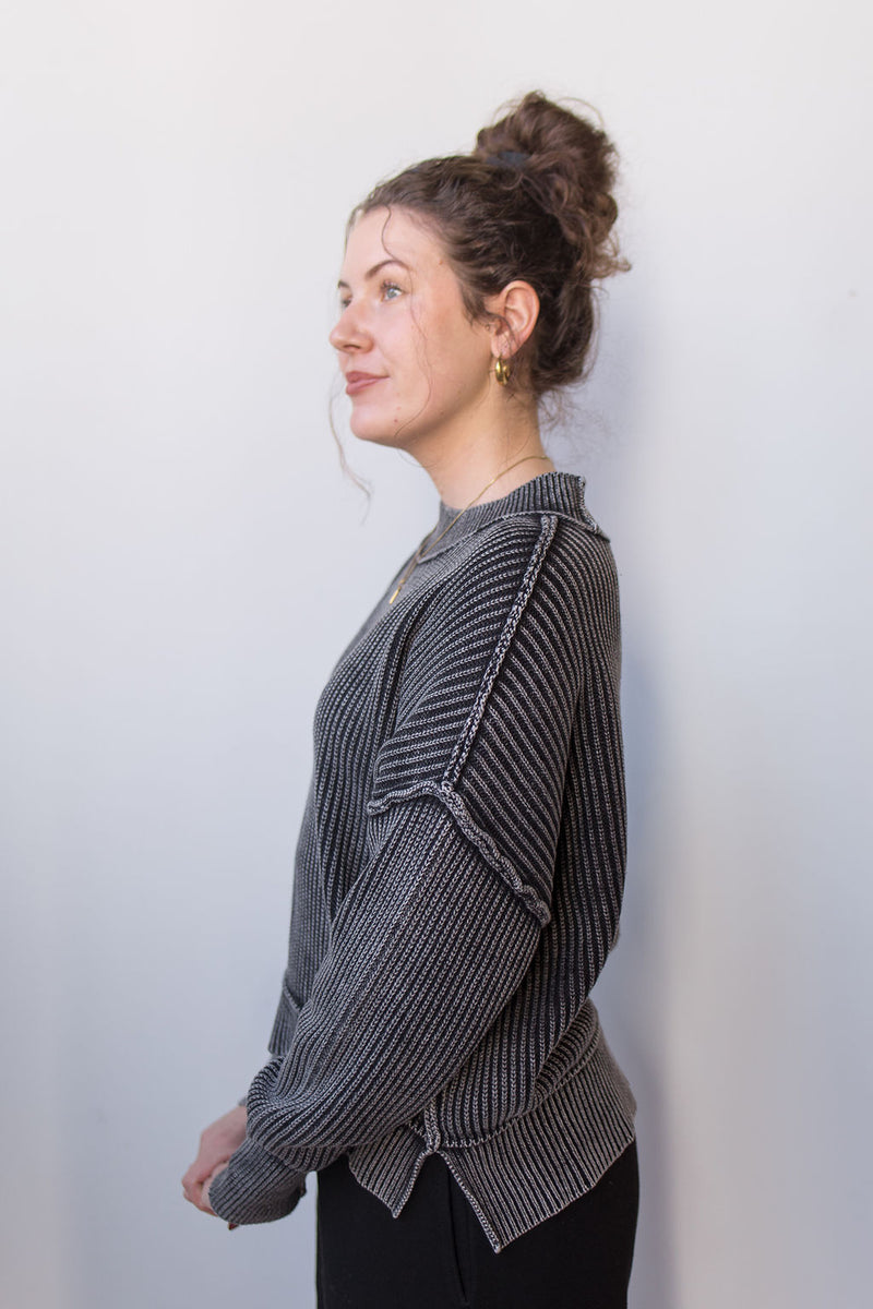 mode, briar knit sweater