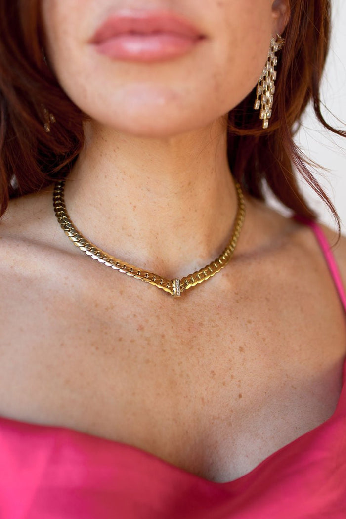 mode, bronx necklace