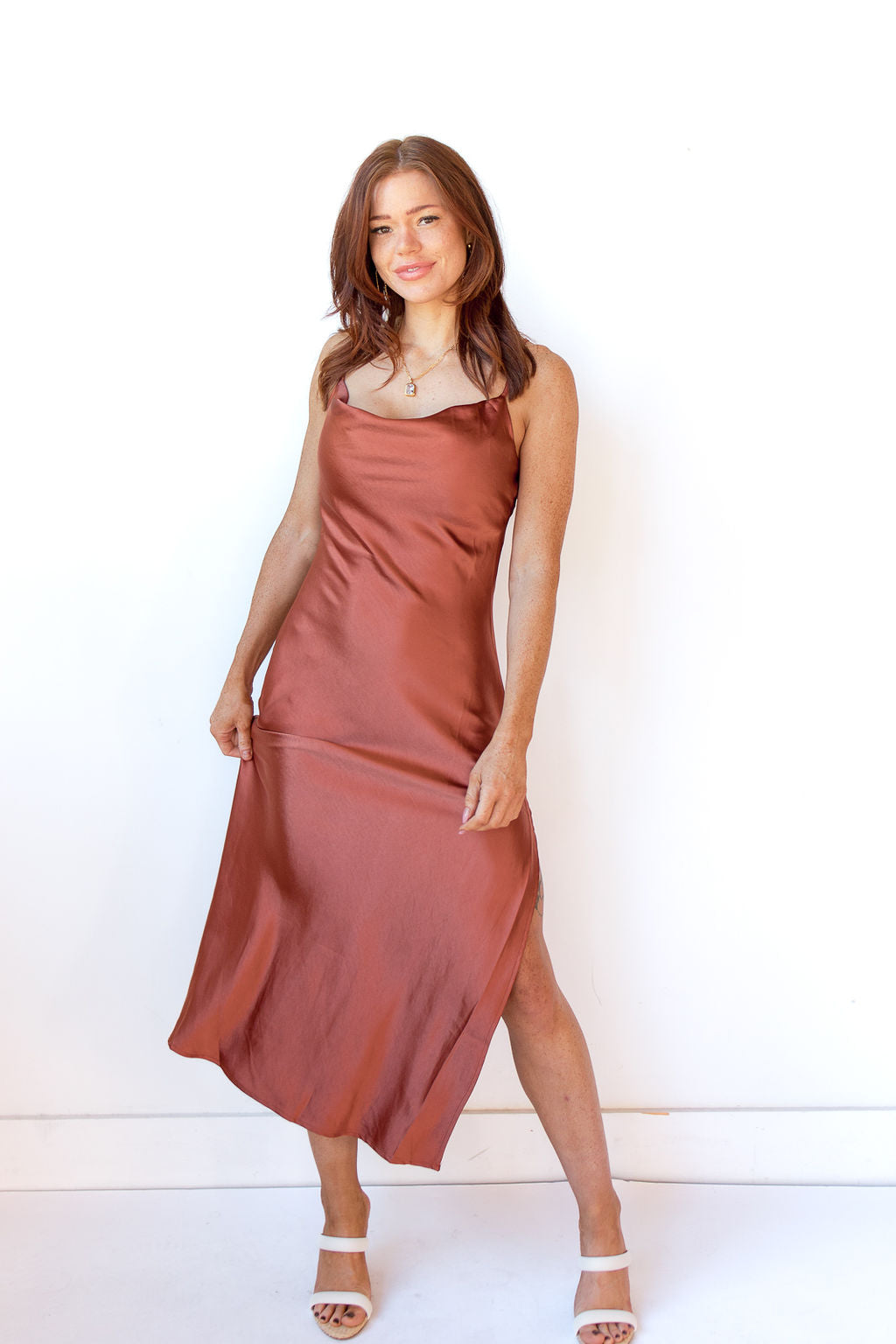 mode, silky mermaid  dress