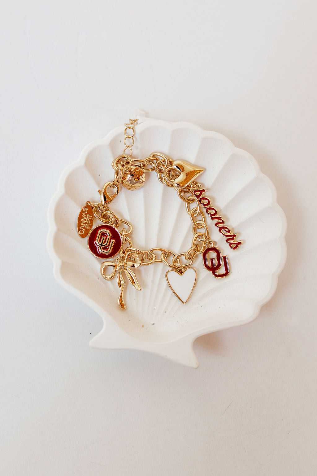 college pride icons charm bracelet