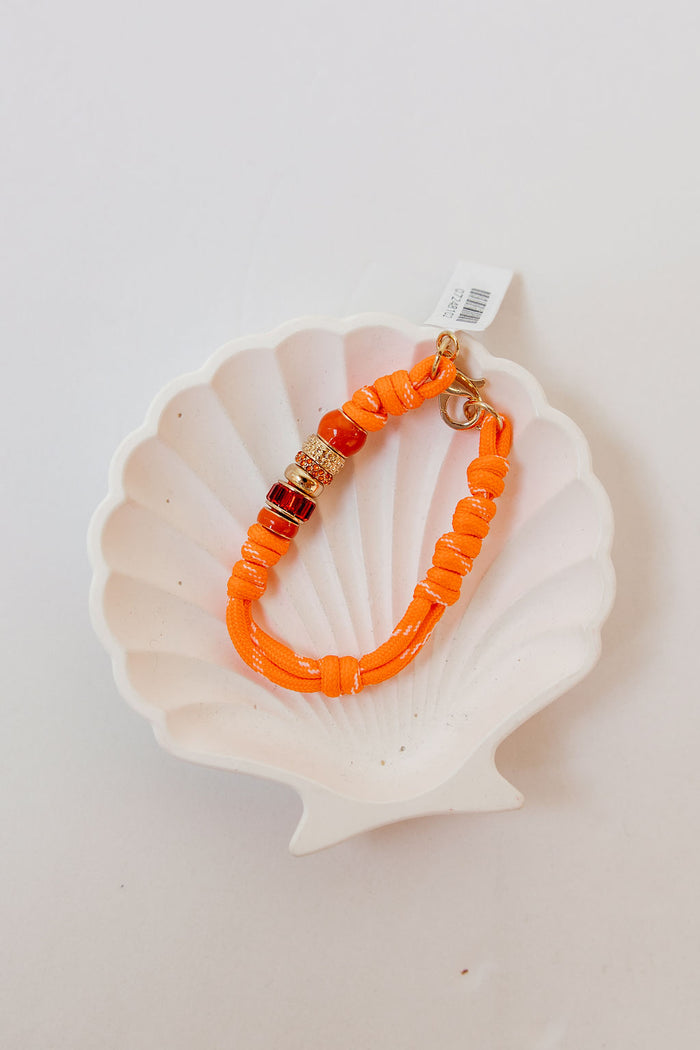 lottie multi beaded paracord bracelet