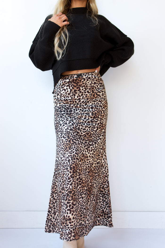 mode, winslow leopard maxi skirt