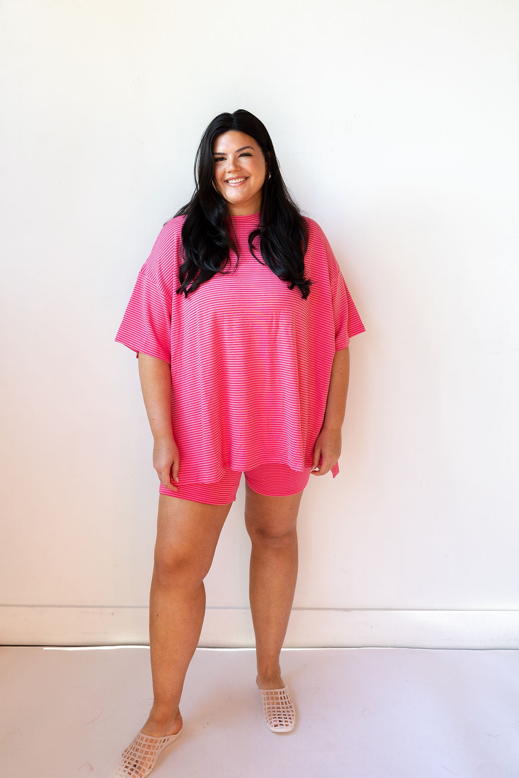 strawberry stripe walk in love set
