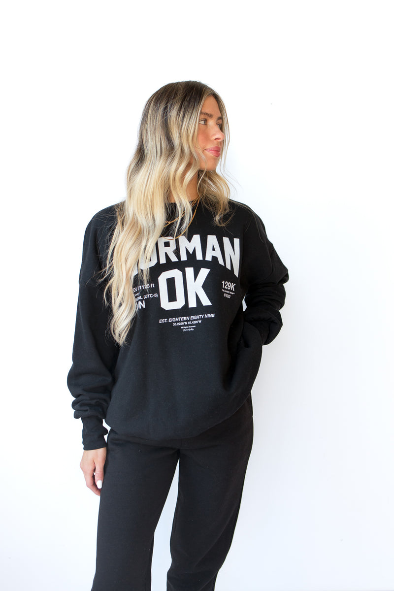 mode, signature norman sweatshirt