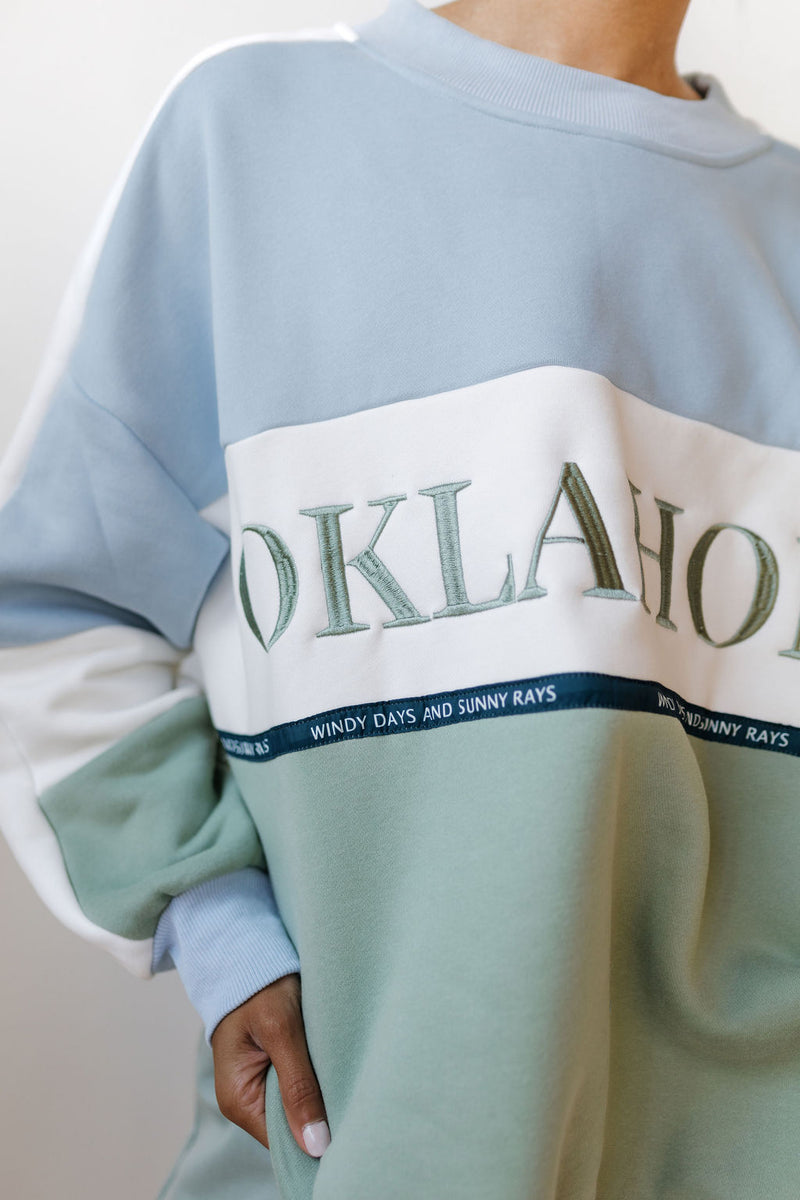 oklahoma windy days sweatshirt